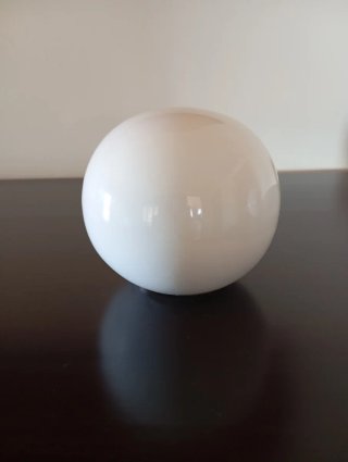 2 Bolas Decorativas Blancas