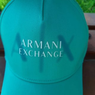 Gorra Armani Exchange AX Turquesa nueva
