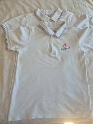 2 polos Maristas T.12