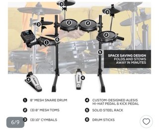 Batería Electrónica Alesis Turbo Mesh Kit