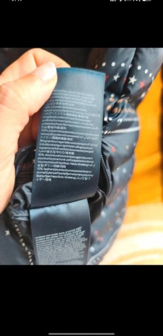 Plumífero chica Tommy Hilfiger