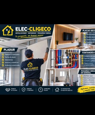 Electricidad, Clima, Pladur, Fontanería y Reformas