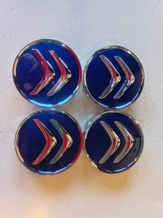Tapacubos Citroën Azul (4 unidades)
