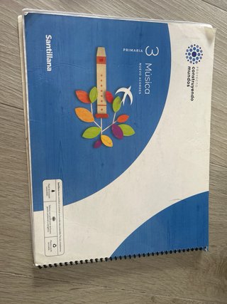 Libro Música 3º Primaria Santillana