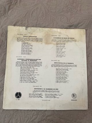 Disco Vinilo Salmos para el Pueblo