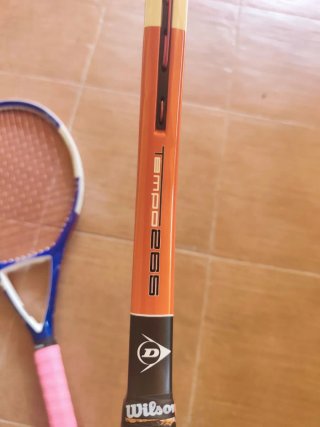 Lote 3 Raquetas Frontenis Wilson Dunlop