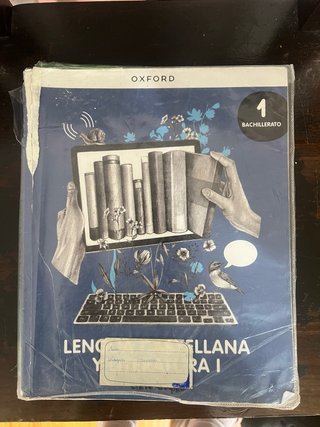 Libro lengua Castellana y literatura 1 Bach