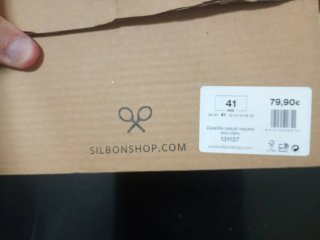 Zapatillas Silbón Talla 41 Azul Claro