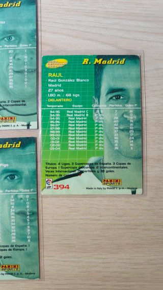 Cromos Megacracks 2004-2005 Real Madrid