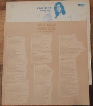 LP David Bowie Hunky Dory