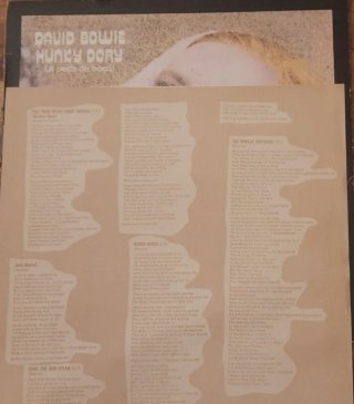 LP David Bowie Hunky Dory