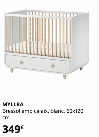 Cuna evolutiva IKEA MYLLRA
