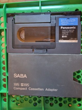 Adaptador VHS-C a VHS Panasonic VW-TCA7E