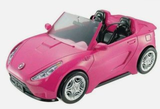 Coche deportivo rosa Barbie