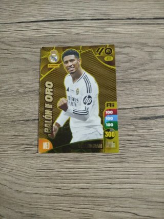Carta Fútbol Bellingham Balón de Oro