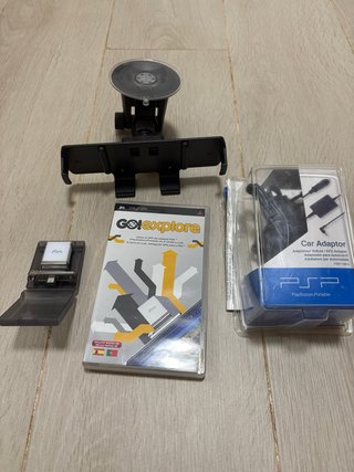 Sony PSP Go!Explore GPS + soporte coche + adaptado