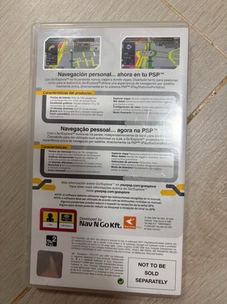 Sony PSP Go!Explore GPS + soporte coche + adaptado