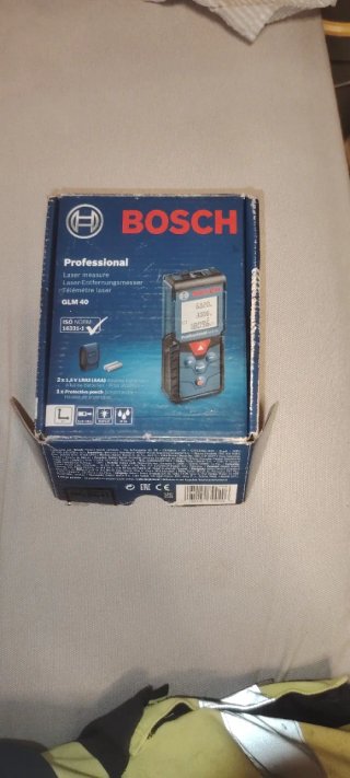 Medidor Láser Bosch GLM 40 Profesional