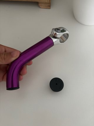 Cuernos para bicicleta KALIN morados