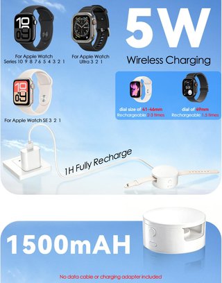 Cargador Portátil Apple Watch