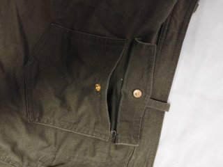 Falda Cortefiel verde militar