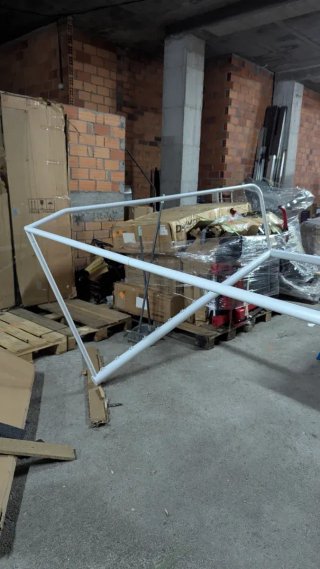 Porteria Futbol Hudora Advanced 300cm