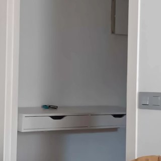 Mueble recibidor Ikea blanco