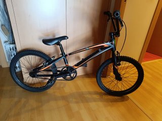 Bicicleta Monty 139 Race 20 Negra/Naranja