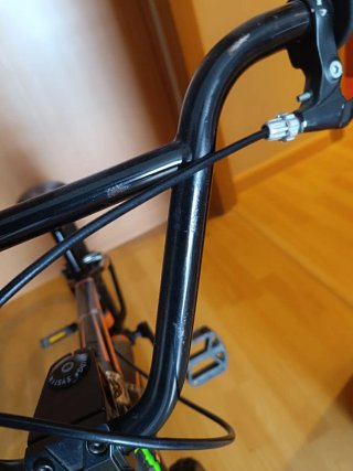 Bicicleta Monty 139 Race 20 Negra/Naranja