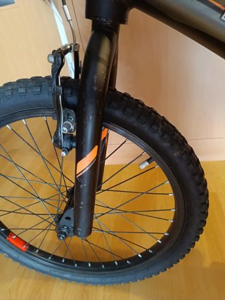 Bicicleta Monty 139 Race 20 Negra/Naranja