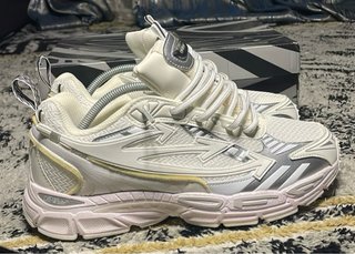 Off-White Be Right Back Argento/Bianco