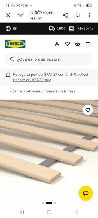 Cama infantil extensible IKEA + somier