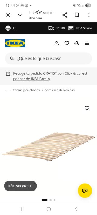 Cama infantil extensible IKEA + somier