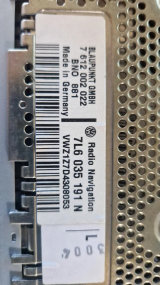Radio VW Touareg 7L 2005 Original