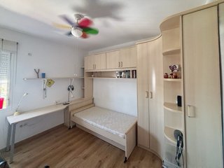 Dormitorio juvenil cama armario escritorio
