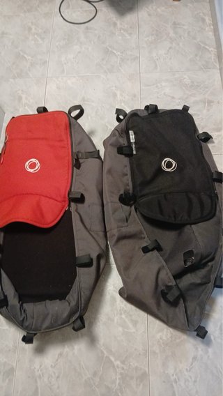 Cochecito de bebé Bugaboo rojo