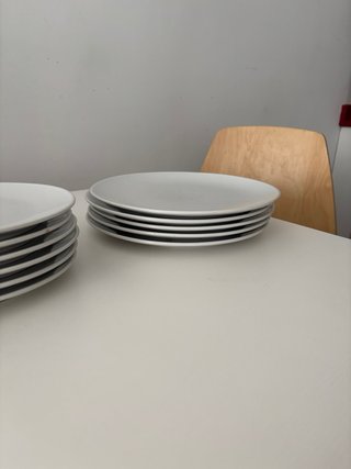 Vajilla Ikea 14 piezas porcelana