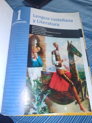 Lengua castellana y literatura I, 1o Bachillerato