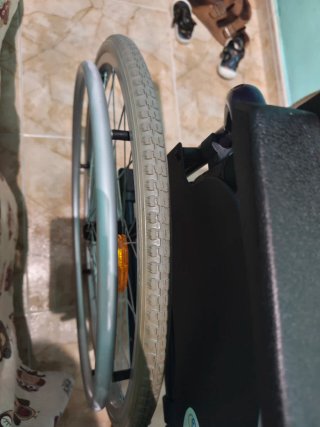 Silla de ruedas.