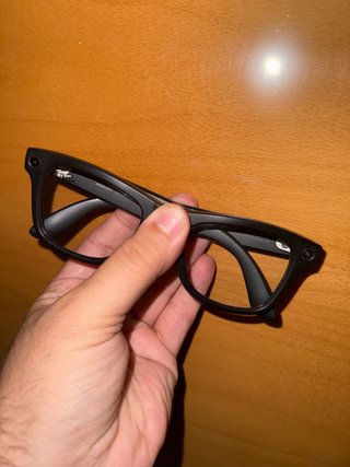 Ray-Ban Wayfarer Gen 2 negro matte/clear talla 53