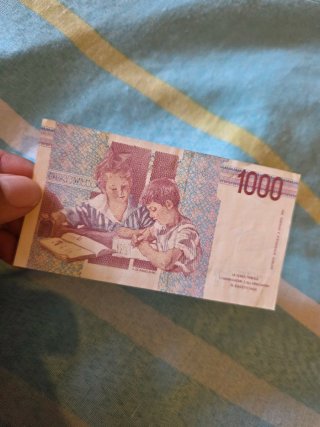 1000 Lire Montessori