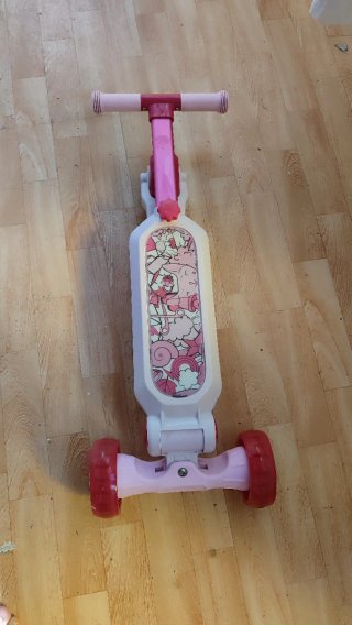 Patinete CAROMA 3 ruedas rosa
