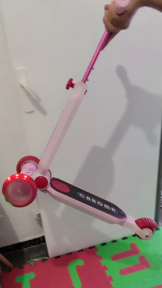 Patinete CAROMA 3 ruedas rosa