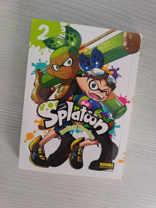 Manga Splatoon volumen 1 y 2