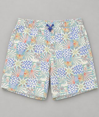 Bañador tropical multicolor cordón 11-12