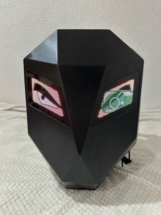 Mochila Rígida con Pantalla LED