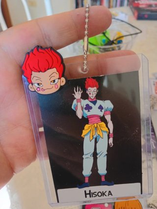 Portachiavi Hisoka Hunter x Hunter