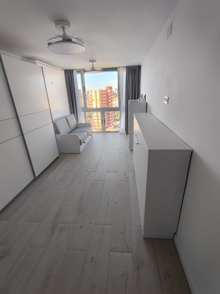 Cama Abatible Horizontal Blanca 135x190