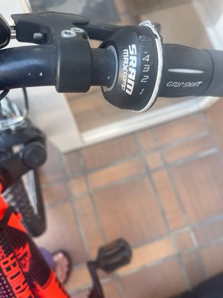 Bicicletas infantiles Btwin Naranja y blanca