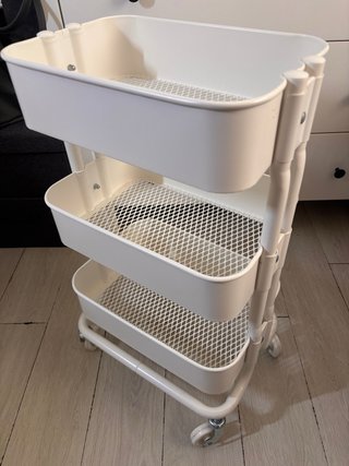 Carrito RÅSKOG Ikea Blanco